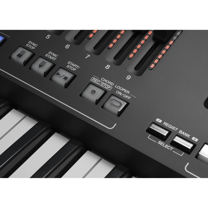 Teclado Arranjador 76 Teclas Usb Midi Genos 2 - Yamaha - Teclado